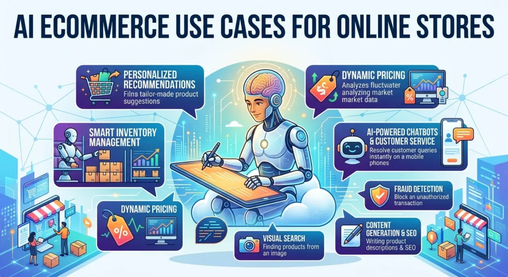 AI Ecommerce Use Cases for Online Stores