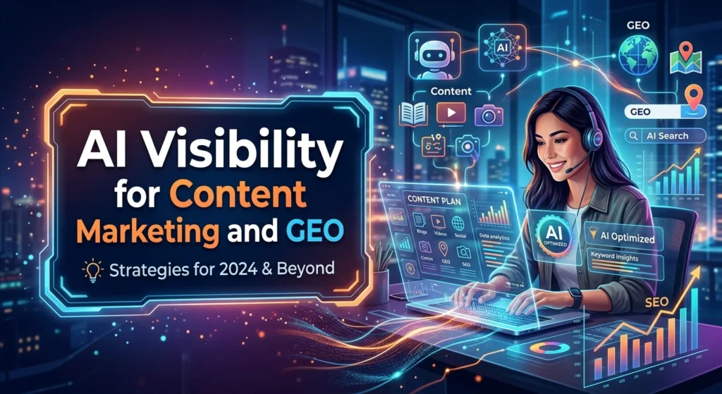 AI Visibility for Content Marketing and GEO
