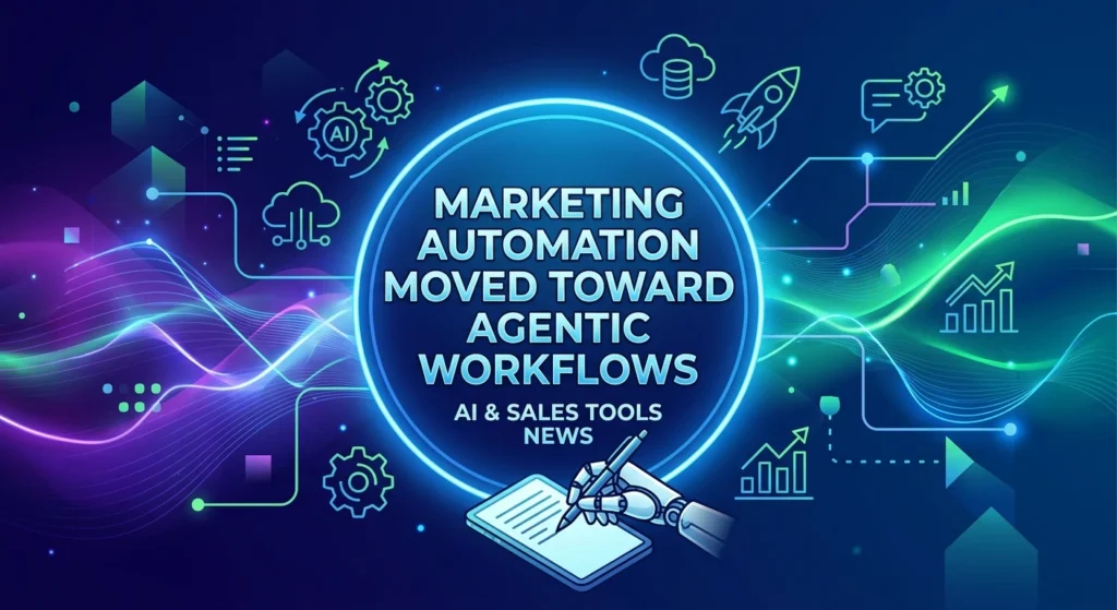 Marketing automation moved toward agentic workflows