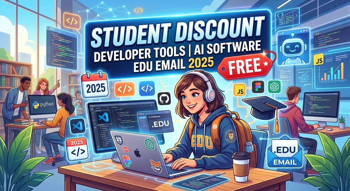 student discount developer tools ai software edu email 2025 free