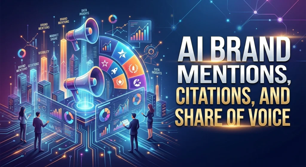 AI Brand Mentions, Citations, and Share of Voice