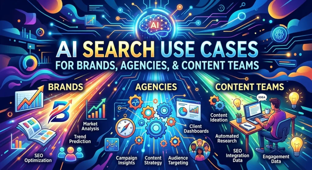 AI Search Use Cases for Brands, Agencies, and Content Teams