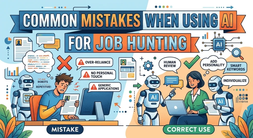 Common Mistakes When Using AI for Job Hunting