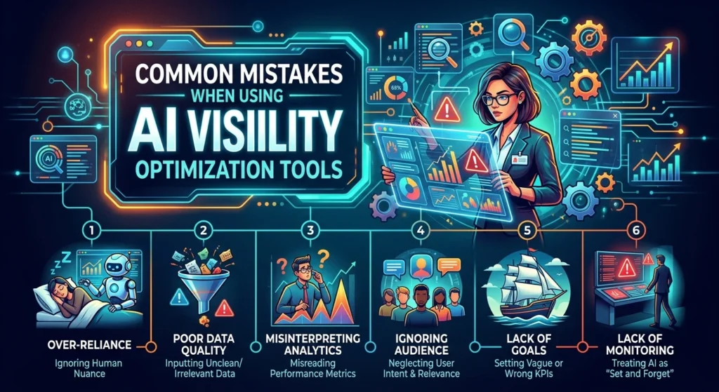 Common Mistakes When Using AI Visibility Optimization Tools
