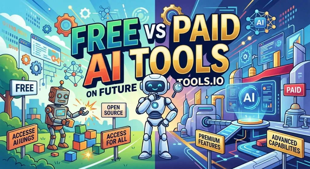 Free vs Paid AI Tools on Future tools.io
