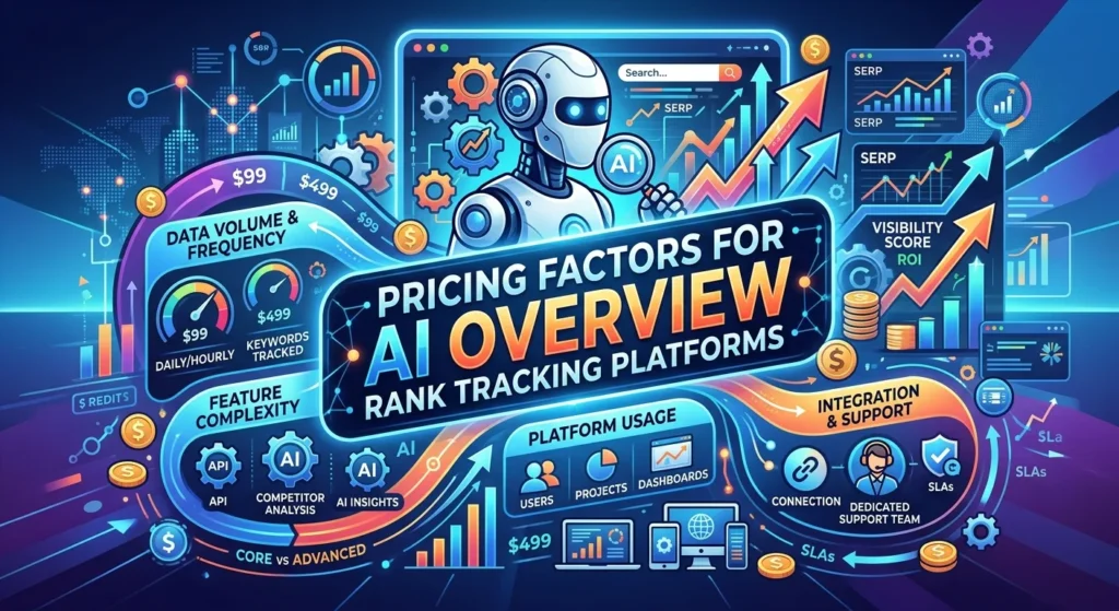 Pricing Factors for AI Overview Rank Tracking Platforms