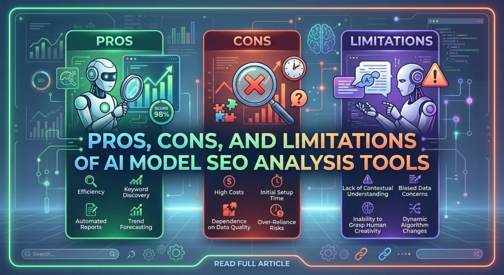 Pros, Cons, and Limitations of AI Mode SEO Analysis Tools
